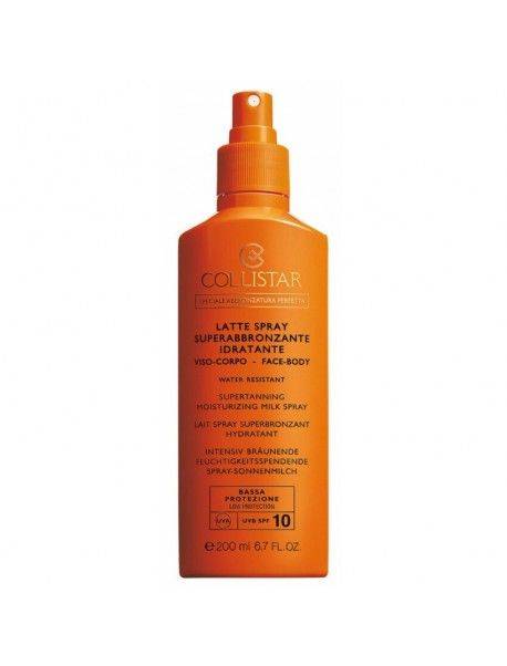 Collistar LATTE SPRAY Superabbronzante Idratante Viso e Corpo SPF10 200ml Collistar LATTE SPRAY Superabbronzante Idratante Viso e Corpo SPF10 200ml 8015150260398