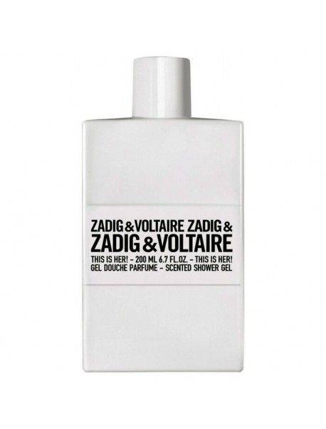 Zadig & Voltaire THIS IS HER Gel Douche Parfume 200ml 3423474892150