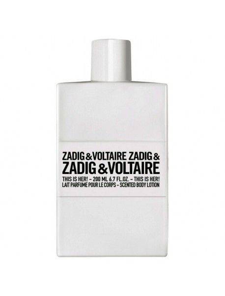 Zadig & Voltaire THIS IS HER Lait Parfume Corps 200ml 3423474892051