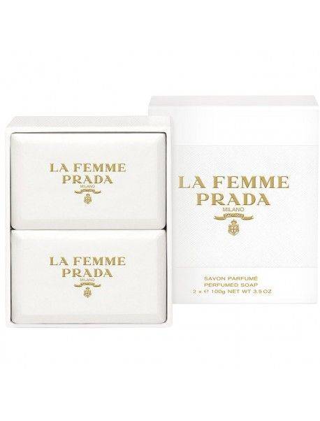 Prada LA FEMME Perfumed Soap 2x100g Prada LA FEMME Perfumed Soap 2x100g 8435137750443