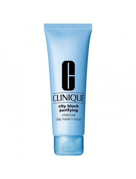 Clinique CITY BLOCK Purifying Charcoal Day Mask + Scrub 100ml 0020714800826