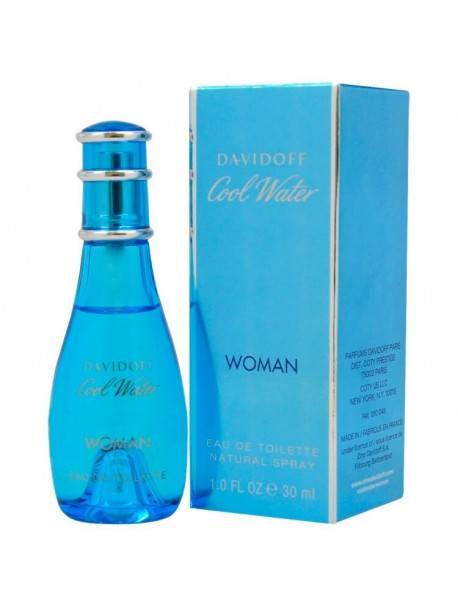 Davidoff COOL WATER WOMAN Eau de Toilette 30ml Davidoff COOL WATER WOMAN Eau de Toilette 30ml 3414202011820