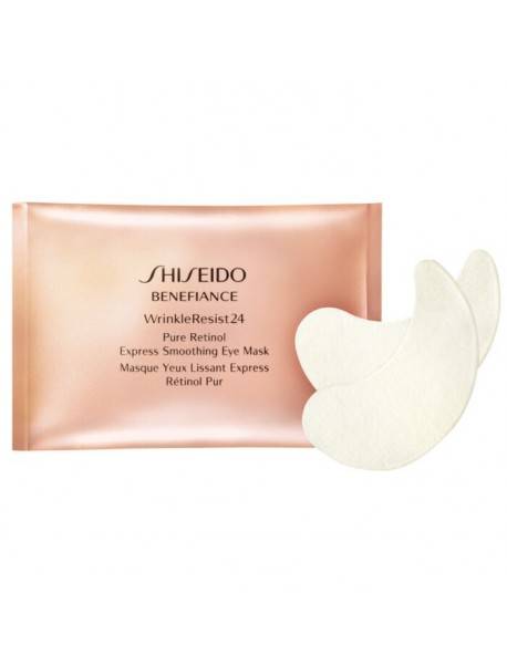 Shiseido BENEFIANCE WrinkleResist24 Pure Retinol Eye Mask 2 x 12pz Shiseido BENEFIANCE WrinkleResist24 Pure Retinol Eye Mask 2 x 12pz 0729238110366