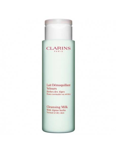 Clarins Lait Démaquillant VELOURS Pelle Normale o Secca 200ml Clarins Lait Démaquillant VELOURS Pelle Normale o Secca 200ml 3380810033830