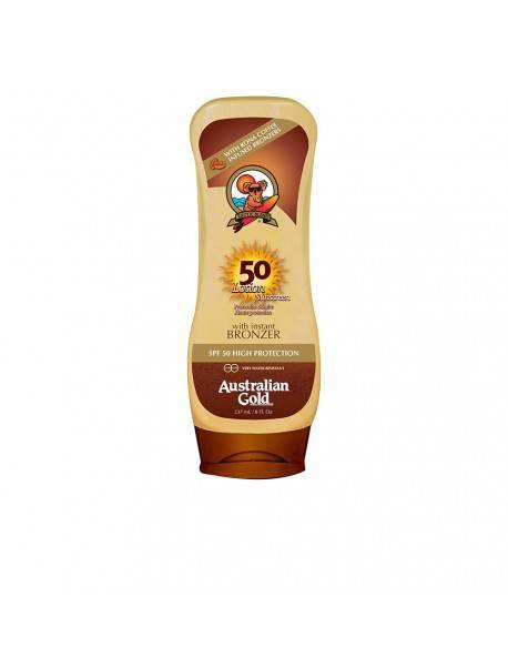 Australian Gold Lotion With Instant Bronzer Spf50 237ml Australian Gold Lotion With Instant Bronzer Spf50 237ml 0054402710241