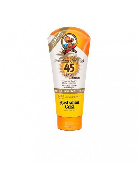 Australian Gold Premium Coverage Spf45 Sheer Faces 88ml Australian Gold Premium Coverage Spf45 Sheer Faces 88ml 0054402710258