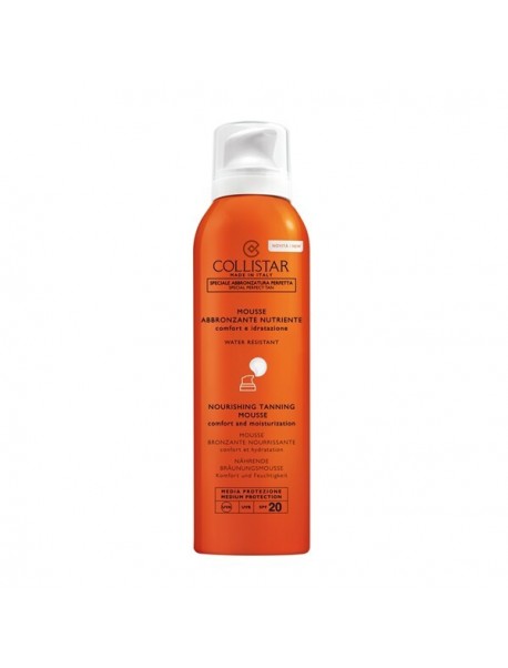 Collistar Sun MOUSSE Abbronzante Nutriente SPF20 200ml Collistar Sun MOUSSE Abbronzante Nutriente SPF20 200ml 8015150262200