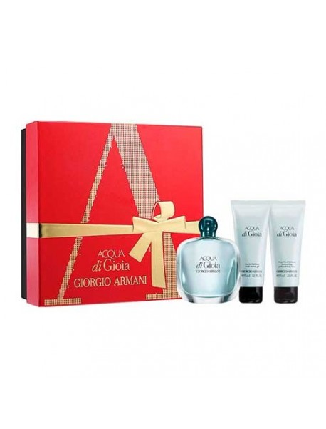 Armani ACQUA DI GIOIA Eau de Parfum 50ml gift set + shower gel 75 ml + body lotion 75 ml Armani ACQUA DI GIOIA Eau de Parfum 50ml gift set + shower gel 75 ml + body lotion 75 ml 3614271882356