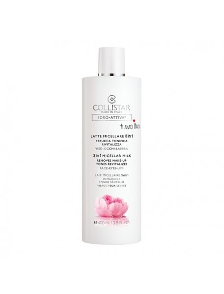 Collistar IDRO ATTIVA Latte Micellare 3 in 1 Viso Occhi Labbra 400ml Collistar IDRO ATTIVA Latte Micellare 3 in 1 Viso Occhi Labbra 400ml 8015150211246
