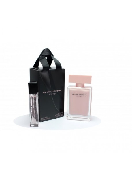 Narciso Rodriguez Her Eau De Parfum Spray 50ml gift set+hair mist 10ml Narciso Rodriguez Her Eau De Parfum Spray 50ml gift set+hair mist 10ml 3423478821750