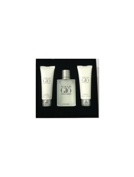 ARMANI ACQUA GIO' UOMO gift set eau de toilette 50ml+docciaschiuma75+balm75 ARMANI ACQUA GIO' UOMO gift set eau de toilette 50ml+docciaschiuma75+balm75 3614272074972