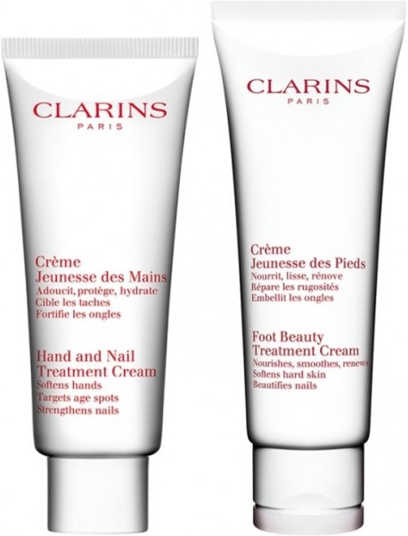 CLARINS CORPO gift set crema mani 100ml+crema piedi 125ml CLARINS CORPO gift set crema mani 100ml+crema piedi 125ml 3380810237153