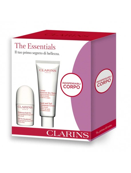 CLARINS CORPO gift set crema mani100ml+deo roll-on CLARINS CORPO gift set crema mani100ml+deo roll-on 3380810297867