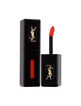 YVES SAINT LAURENT ROSSETTO VINYL 406 ORANGE ELECTRO