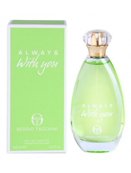 Sergio Tacchini ALWAYS WITH YOU Eau de Toilette 100ml Sergio Tacchini ALWAYS WITH YOU Eau de Toilette 100ml 8002135119000