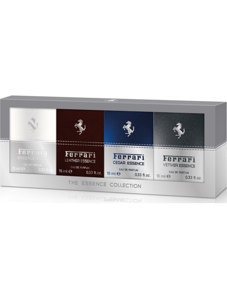 Ferrari Essence Eau De Toilette Spray 4 Miniature assortite 10ml Ferrari Essence Eau De Toilette Spray 4 Miniature assortite 10ml 8002135135505