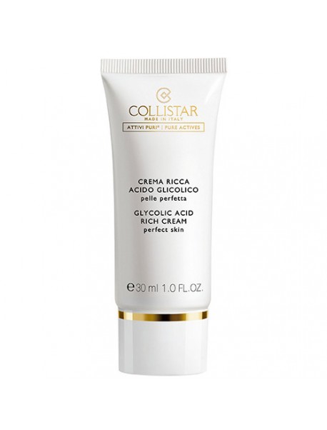 Collistar ATTIVI PURI crema acido glicolico 30 ml Collistar ATTIVI PURI crema acido glicolico 30 ml 8015150218474