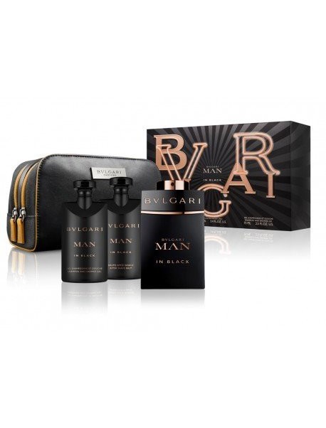 Bulgari MAN IN BLACK Gift Set 100sp+dc75+balm Bulgari MAN IN BLACK Gift Set 100sp+dc75+balm 0783320459467