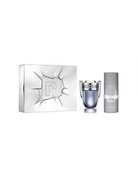 Paco Rabanne Invictus Gift Set 100 spray+deo 3349668563043