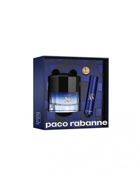 Paco Rabanne Pure Xs Gift Set edt 50ml+10ml 3349668571727