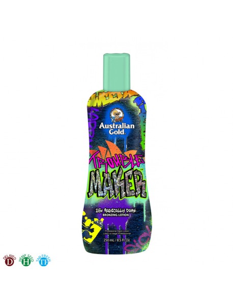Australian Gold TROUBLE MAKER 25X bronzing 250ml Australian Gold TROUBLE MAKER 25X bronzing 250ml 0054402330098