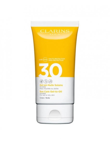 Clarins SOLE gel huile corpo SPF30 ml150 3380810304978