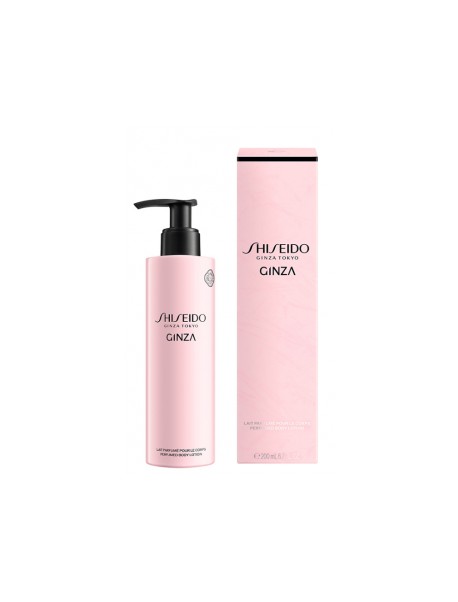 Shiseido GINZA latte corpo 200 ml 0768614155256