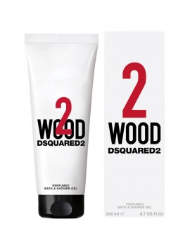 Dsquared WOOD 2 uomo gel doccia 200 ml