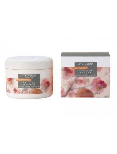 Atkinsons English Garden PEACH FLOWERS Crema Corpo Addolcente 250ml Atkinsons English Garden PEACH FLOWERS Crema Corpo Addolcente 250ml 737052169729