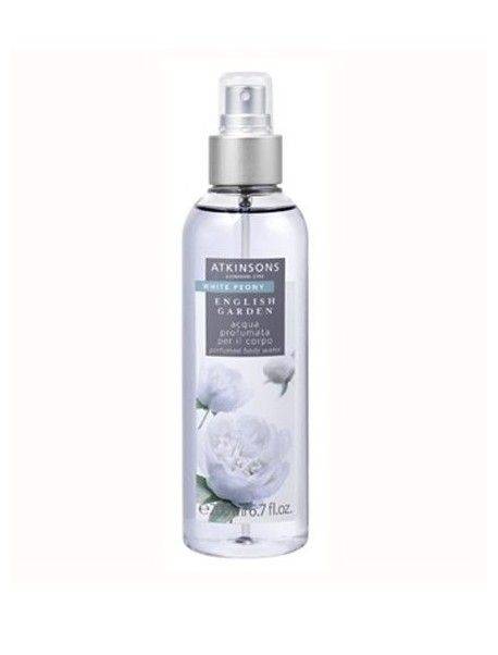 Atkinsons English Garden WHITE PEONY Acqua Profumata per il Corpo 200ml Atkinsons English Garden WHITE PEONY Acqua Profumata per il Corpo 200ml 8002135105225
