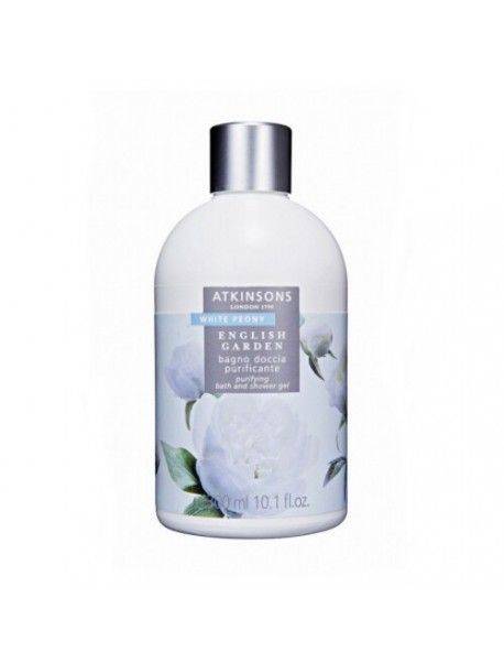 Atkinsons English Garden WHITE PEONY Bagno Doccia Purificante 300ml Atkinsons English Garden WHITE PEONY Bagno Doccia Purificante 300ml 8002135105256